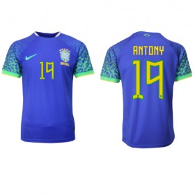 Goedkope Brazilië Antony 19 Uitshirt World Cup 2022
